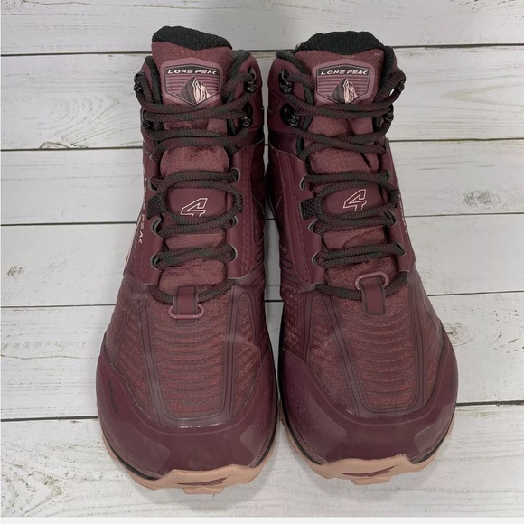 ALTRA Lone Peak All Weather Waterproof Women’s size 9 hiking boots shoes - Picture 5 of 10